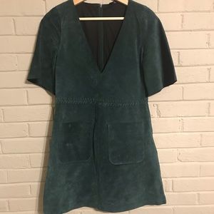 Faux Leather Zara Mini dress